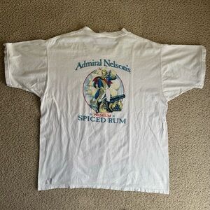 Fruit of the Loom Admiral Nelson's White T-Shirt